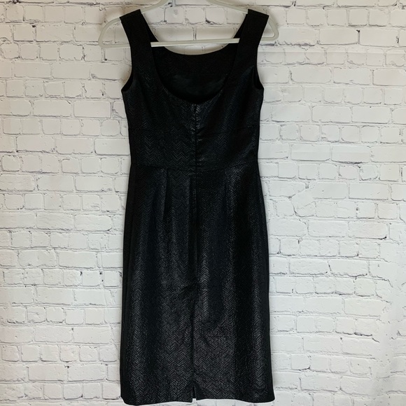 French Connection black slim fit shiny dress! - Picture 5 of 8